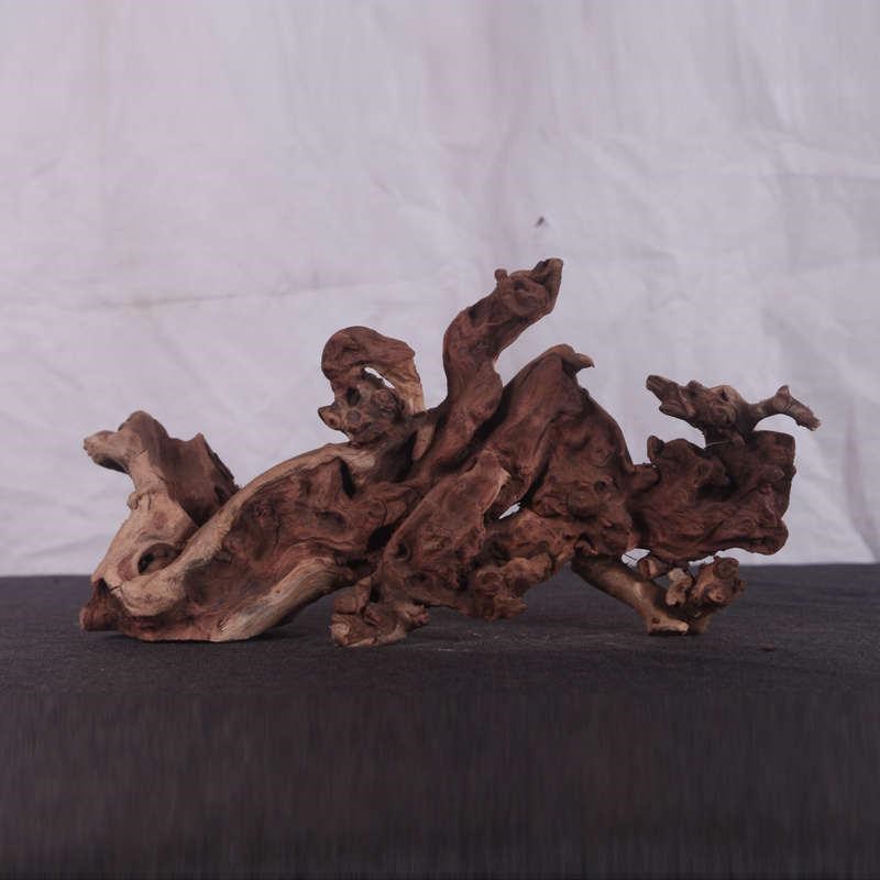 鱼缸造景水沉木枯木紫柚r天然树桩乌龟晒台水族箱装饰珊瑚木杜鹃