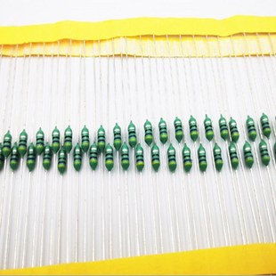 15UH 电感10UH 47UH 68UH 色环电感AL0307 100UH 4W直插c件色码