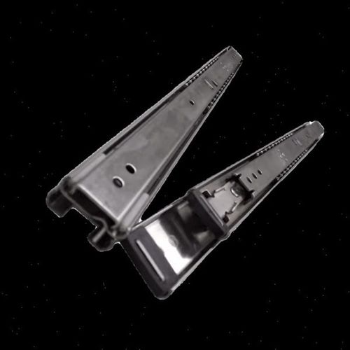 IDB01 35宽不锈钢互锁三节工业线性滑轨烘烤箱冰柜内轨.可抽出导