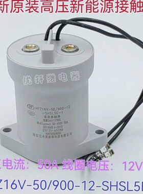 HFZ16V-30/k900-12-SHSL5E-1北汽新能源北斗星江铃众泰接触继电器