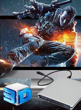 External Blu Ray DVD Drive 3D SB 3.0 Portable RBluray DVD CD