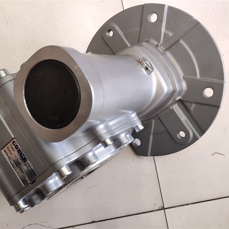 GONGJI涡轮蜗杆减速机 oMKEQT75 MKEQM75-A 工机刹车电机 M3A407