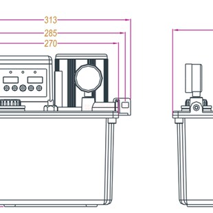 加工中心油脂润滑泵5升电动打油泵LF5/G50-LT黄油泵浓油泵包邮