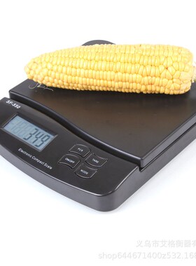 黑色SF550电子秤厨房秤烘焙电子家用H食物秤台秤水果秤包裹 快递