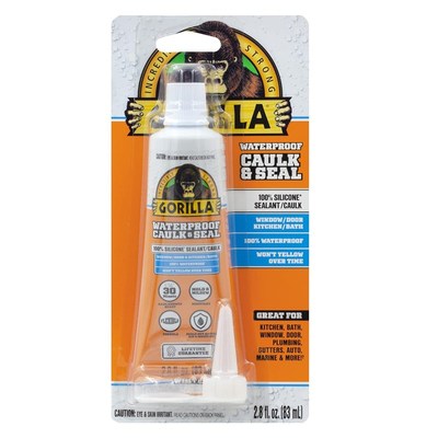 Gorilla Waterproofs Caulk & Seal Silicone Sealant