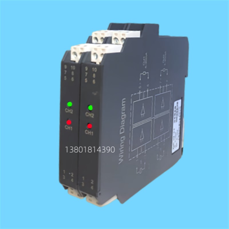 WS90501 WS90501D5热电阻温度隔离变送器PT100 PQT1000转4-20mA