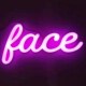 tube sign for edecorate wall letters soft light Outdoor neon
