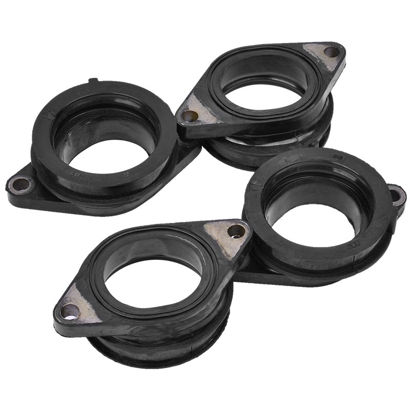 适用雅马哈R6配件YZF-R6 06-23摩托车化油器Q接头胶接口喉管进气