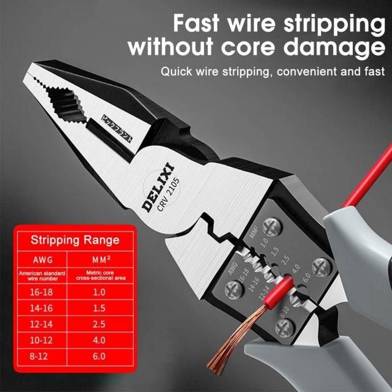 Doersupp Multifunctional UnivAersal Diagonal Pliers Needle N