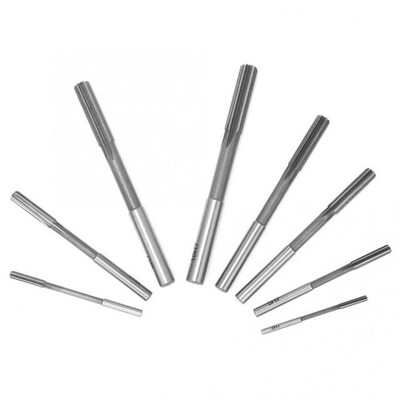 8Pcs Reamer Hikgh-Speed Steel High Accuracy Straight Shank R