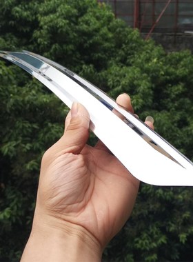 适用09-16年道奇酷威后饰条菲跃尾门亮J条改装后备箱亮条尾门饰条