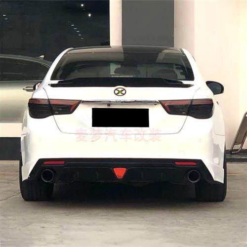 10-16新锐志改装大小包围锐志ing后唇带灯后包围14锐志ing压尾翼