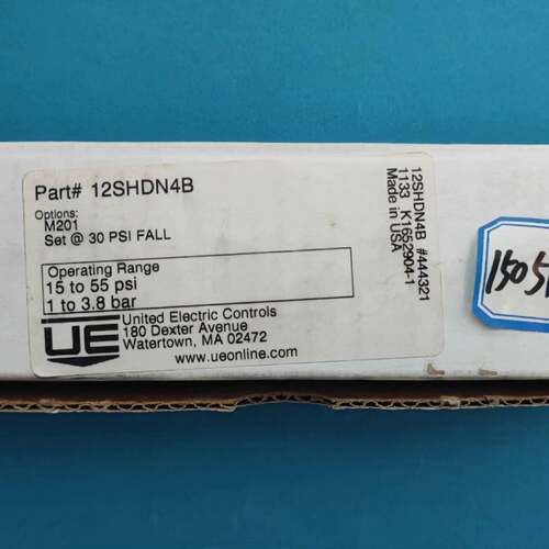 可维修UE压力开关12SHDN4B议价