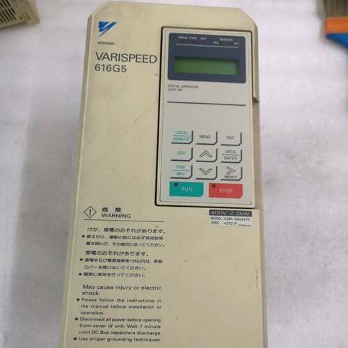 可维修安川616G5变频器 CIMR-G5A42P2 380V 2