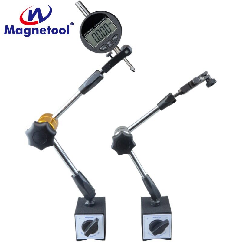Magnetool WCE-6CA 机械磁力表座百分表表座表架磁铁座磁性标杆