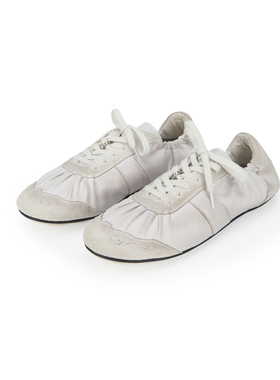 AVVENN冲孔花纹擦色皮层次感平底鞋AK1P010675