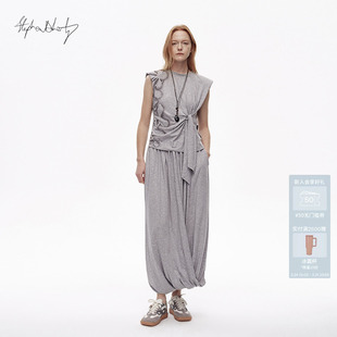 AVVENN×艺术家联名软垂舒适宽松休闲简约卫衣花卉套装 AL32404811