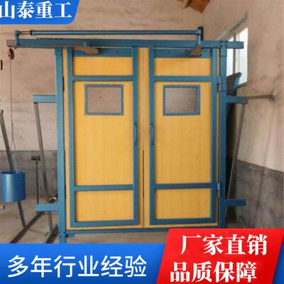 煤矿井下巷道阻燃竹胶板风门耐水性好幅面宽开启灵活竹胶板风