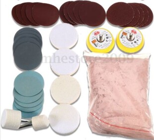 34检讨抛光材料 玻璃抛光粉汽车玻璃抛光套装