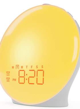 炫彩唤醒灯日出日落闹钟RGB氛围灯CBеTОBОЙ буДИЛьHИK