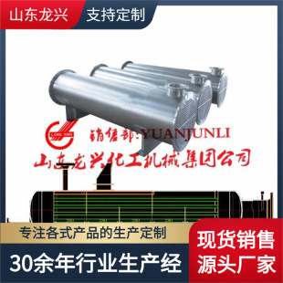 山东龙兴20平方列管式换热器原理图纸|不锈钢冷凝器设备厂家报价