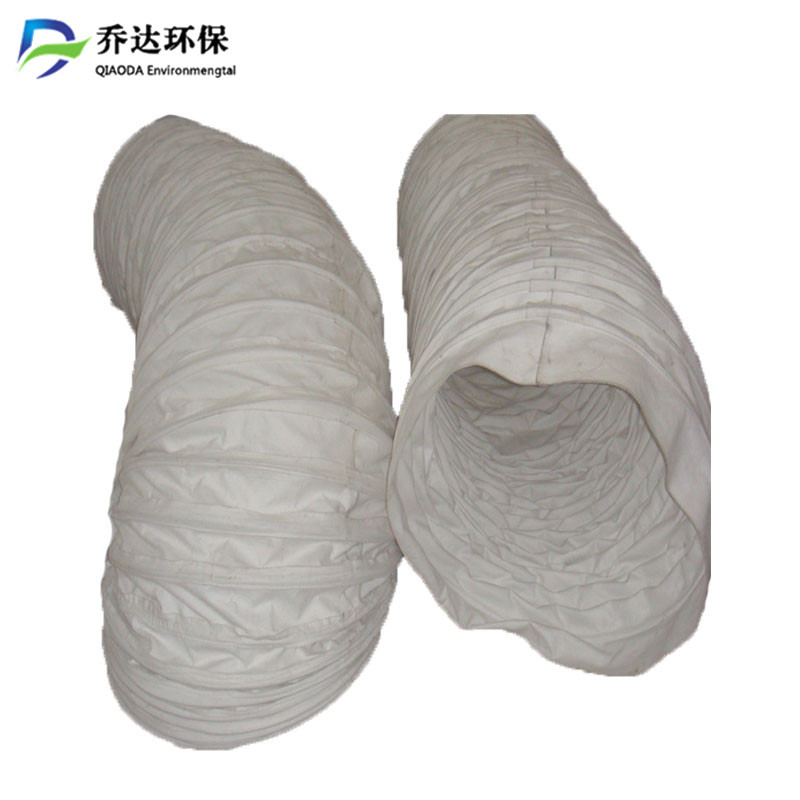 乔达熟料水泥散装机下料伸缩布袋 耐磨加厚帆布材质