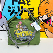 2024年冬正版 老鼠和猫tom jerry环保购物袋刺绣包尼龙帆布斜挎女