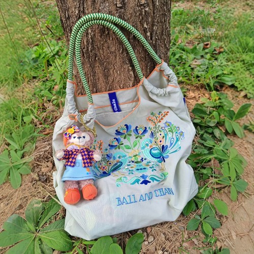 ballchain环保购物袋高圆圆同款