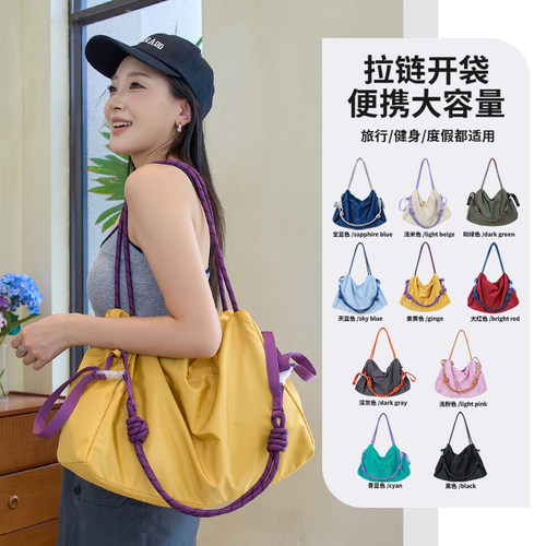 2025新款洋气单肩手提斜挎拉链包