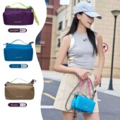 guan水瓶斜挎包包女单肩水壶包小众登山通勤百搭轻便手机车休闲