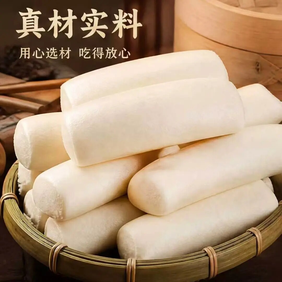 粗粮山药毛巾酒酿馒头香软蓬松早餐速食加热即食传统小吃