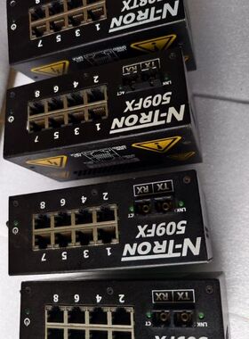 【顺庆】二手处理美国N-TR0N509FX工业网口，成色八成新如图实【