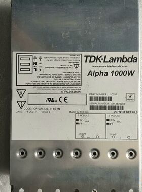 【顺庆】TDK-Lambda Alpha 1000W CA1000【议价】