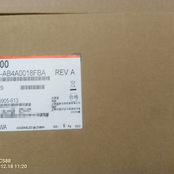 【顺庆】全新正品安川变频器AB4A0018【议价】