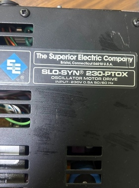 【顺庆】superior SLO-SYN 230-PTOX 驱动器美【议价】