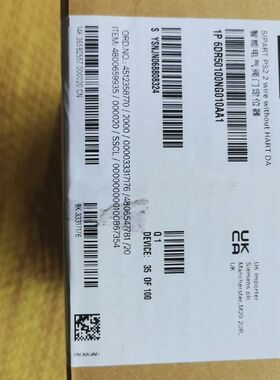 【顺庆】西门子定位器6DR50 100NG010AA1全新未开封【议价】