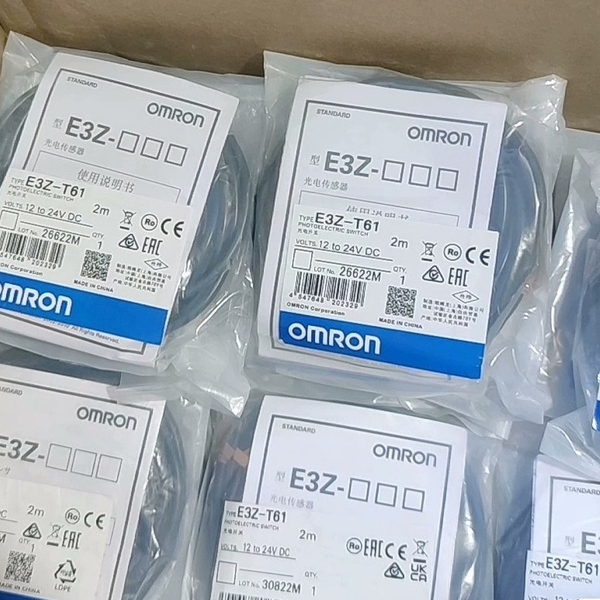 【顺庆】#电子元器件 E3Z-T61 2M BY OMC,光电传感器【议价】
