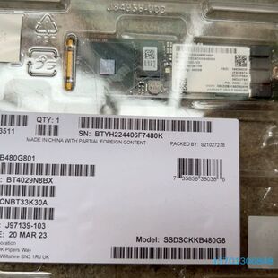 【顺庆】Intel/英特尔 S4510 480G M.2 6G SS【议价】