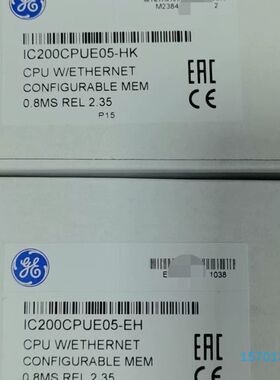 【顺庆】IC200CPUE05. 现货议价【议价】