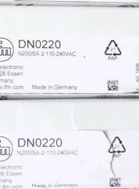 【顺庆】IFM DN0220 易福门全新开关放大器全新 N200/S【议价】