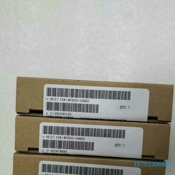 【顺庆】6ES7  134-4FB52-0AB0 99新带包装  功【议价】