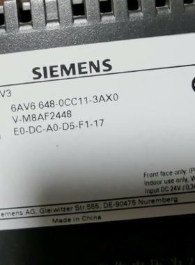 6AV6 648一0CC11一3Axo八层新功能包好【议价】