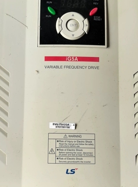 SV075iG5A-4 LS拆机变频器 实物图拍摄 功能测试【议价】