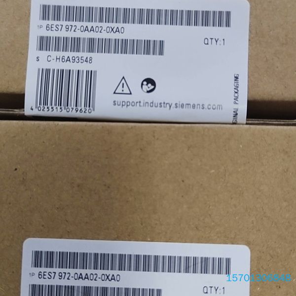 【顺庆】6ES7972-0AA02-0XA0全新西门子模块质保一年【议价】