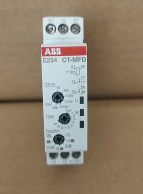 【顺庆】原装ABB电子时间继电器 CT-MFD.21【议价】
