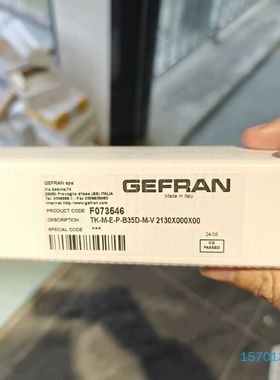 【顺庆】意大利GEFRAN杰佛伦F073546，【议价】