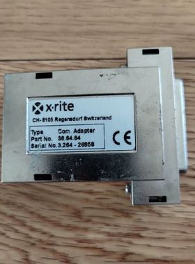 【顺庆】X-Rite Com.Adapter 36.64.64，爱色【议价】