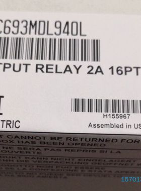 【顺庆】IC693MDL940L 全新原装正品 标价【议价】