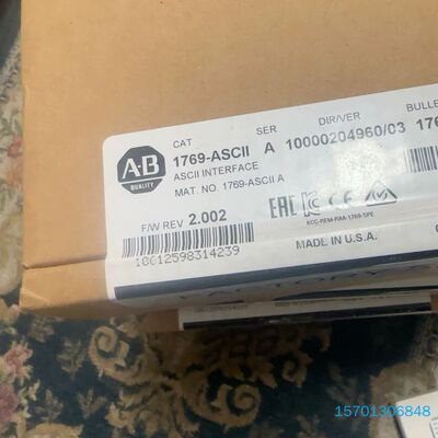 【顺庆】1769-ASCLL  AB 罗克韦尔全新未拆封模块，仓库备【议价