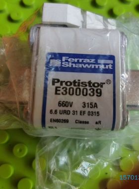 【顺庆】E300039 660B  315A   2个  熔断器【议价】